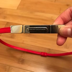 Armani exchange belt small size